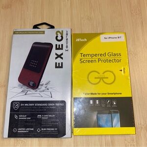 New iPhone 8 phone case and screen protector